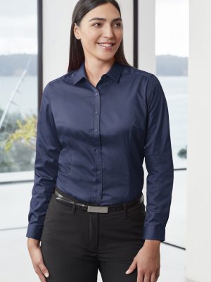 Ladies Dalton Long Sleeve Shirt