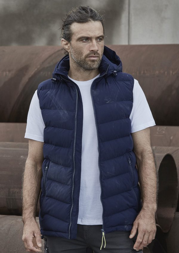 Unisex Streetworx Hooded Puffer Vest