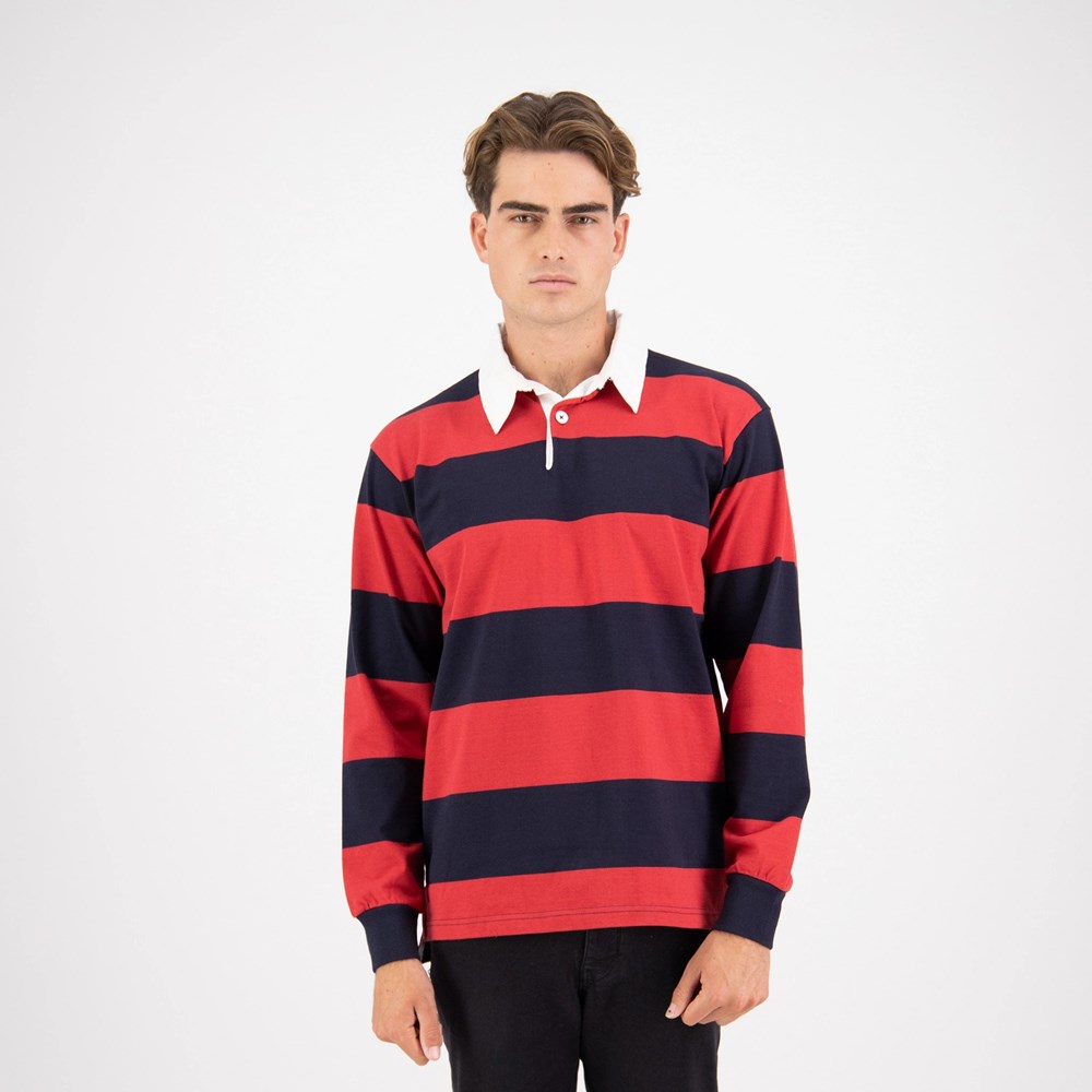 Striped Rugby Jersey - Sale