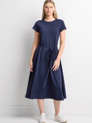Womens Grace T-Shirt Midi Dress
