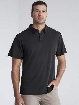 Mens Lotus Short Sleeve Polo