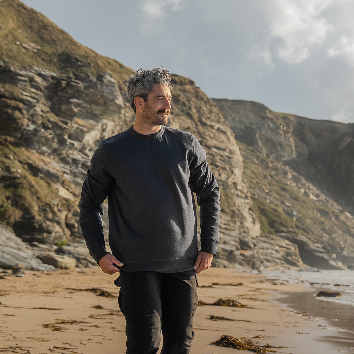 MEN'S STOCKTON FLEECE CREW NECK